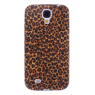 Elegant Leopard Print Pattern Soft Case for Samsung Galaxy S4 I9500