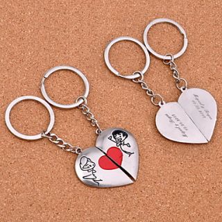 Personalized Key Ring   Love (Set of 6 Pairs)
