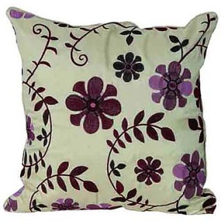 Traditional Embroidery Polyester Decorative Pillow Cover