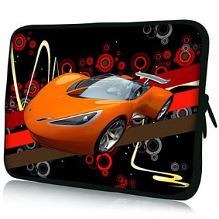 Cartoon CarPattern Nylon Material Waterproof Sleeve Case for 11/13/15 LaptopTablet