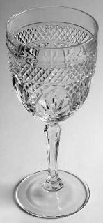 Cristal DArques Durand Antique Clear (No Knob/6 Sided Stem) Wine Glass   Clear,