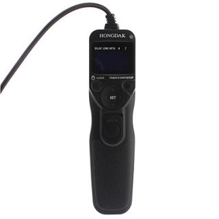HONGDAK RS 60E3 N Mode Remote Cord for Canon 1000D/600D/550D/450D/400D/350D/300D/200D/20D