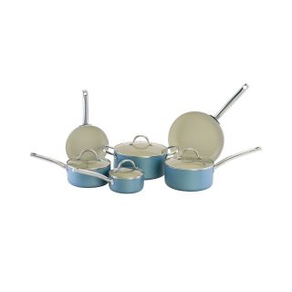 CeraStone Earth Series 10 pc. Ceramic Cookware Set