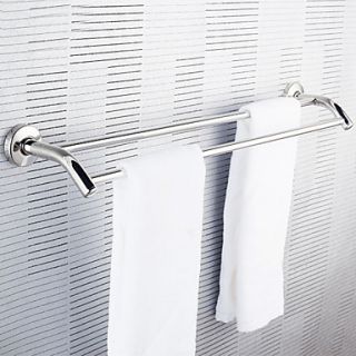 Stainless Steel Double Towel Rack Towel Rod Pendant Towel Bar