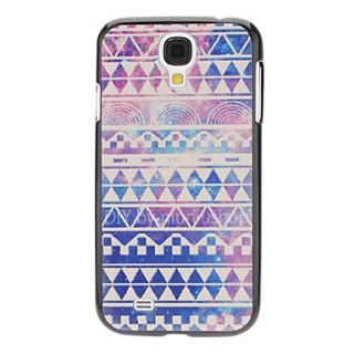 Colorful Woven Pattern Hard Case for Samsung Galaxy S4 I9500