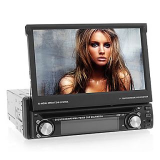 Android 4.0 7 inch 1 Din TFT Screen In Dash Car DVD Player With Bluetooth,Navigation Ready GPS,iPod Input,RDS,Wi Fi,TV