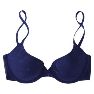 Gilligan & OMalley Womens Favorite Lace Lightly Lined Bra   Oxygen Blue 36D