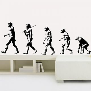 People Evolution Wall Sticker