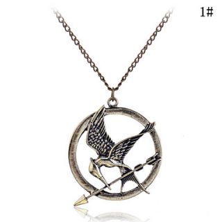The Hunger Games Mocking Jay Bird Pendant Necklace