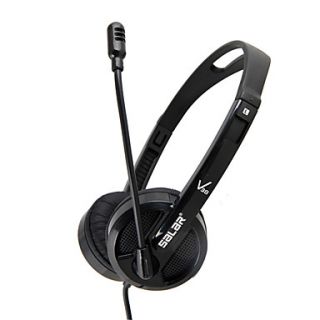 Salar V38 On ear Headphones with Mic for PC