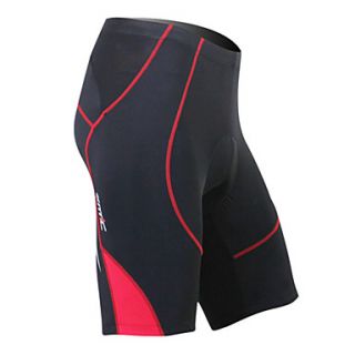 MC05038R Santic Summer Mens Coolmax Breathable Material Cycling 1/2 Pants(Red)