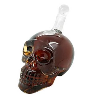 350ML Skull Pattern Wine Glass Bottle