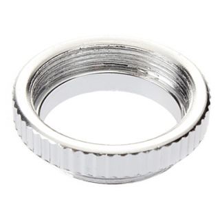 C Mount Micro Ring for CCTV Video Lens (Silver)