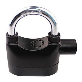 Electronic Alarm Lock for bike motor door(black)