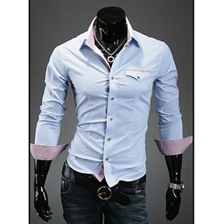 MenS Flip Pocket Spell Color Shirt