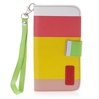 Beautiful Leather Wallet Case Flip Leather Stand Cover with Card Holder for Samsung Galaxy S4 i9500/i9505
