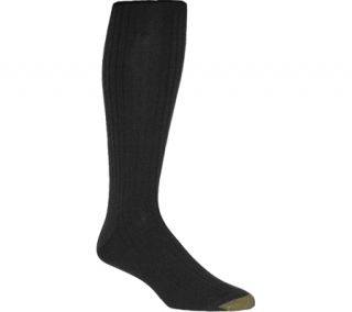 Mens Gold Toe Canterbury OTC 794H (12 Pairs)   Black Dress Socks