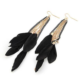 Elegant Wings Tassel Earrings