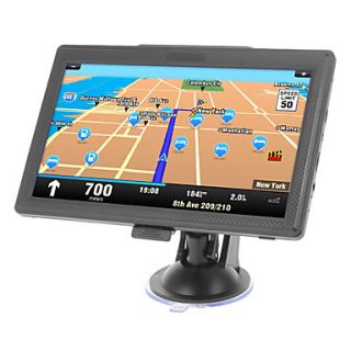 7 Inch Touch Screen GPS Navigation Support Mini USB, Games, Text Reader
