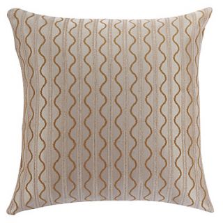 18 Square Modern Wavy Line and Striped Polyester Decorative Pillow Cover