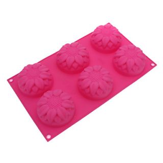 Flower Shaped Silicone Cake Cookie Mould