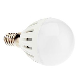 E14 G45 5W Ceiling Fan 10x5730SMD 420LM 6000K Cool White Light LED Globe Bulb (220 240V)
