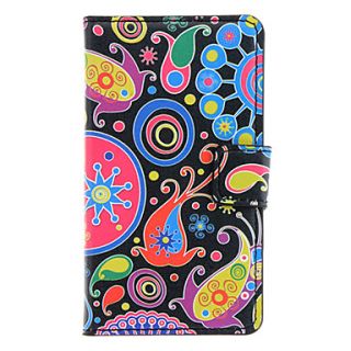 Abstraction FishPattern Full Body Case with Card Slot for HuaWei Y300