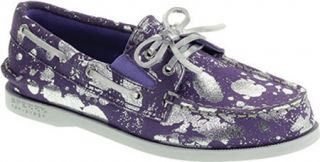 Infant/Toddler Girls Sperry Top Sider A/O Gore   Purple/Silver Leather Casual S