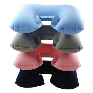 Camping Travelling Inflated Pillow Sets (with Eye Mask/Earplugs)