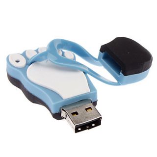 4GB Soft Rubber Slipper USB Flash Drive