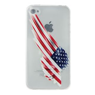American Flag Printing Soft Shell for iPhone 5/5S
