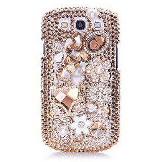 Luxury Sachet Jewel Back Case for Samsung Galaxy S3 I9300