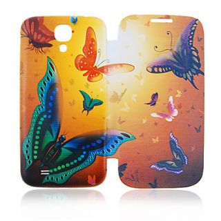 Butterfly Full Body Leather Case for Samsung Galaxy S4 I9500