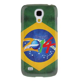 Brazil 2014 World Cup Pattern Protective Hard Back Cover Case for Samsung Galaxy S4 Mini I9190