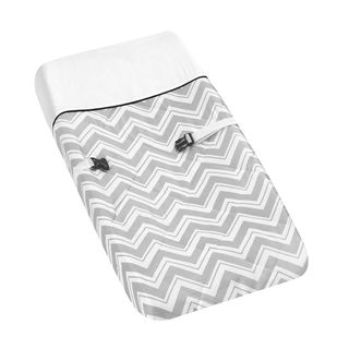 Sweet Jojo Designs Zig Zag Changing Pad Cover (100 percent cottonDimensions 31 inches high x 17 inches wide)