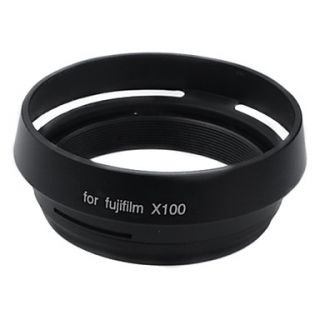 Filter Adapter Ring Lens Hood for Fujifilm Fuji X100 Replace LH X100 black