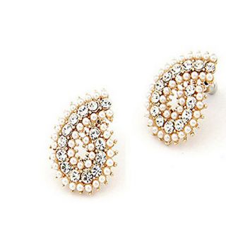 Alloy With RhinestoneImitation Pearl Womens Earrings