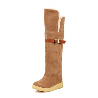 Suede Platform Snow Boots Knee High Boots(More Colors)