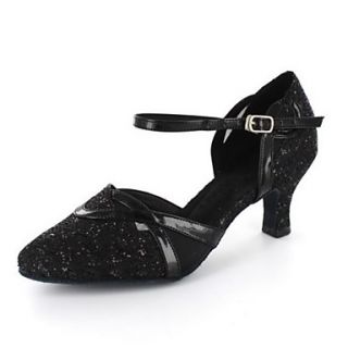 Customized Womens Fabric Dance Shoes For Modern/Ballroom Sandals