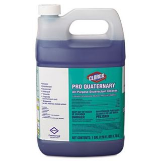Clorox Pro Quaternary All Purpose Disinfectant Cleaner, Gallon (2 Pack)
