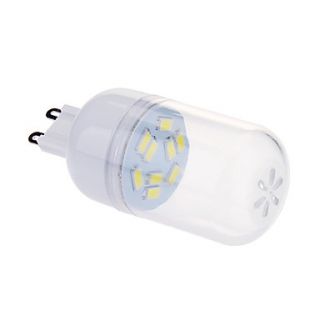 G9 4W 9x5630SMD 280LM 5500 6500K Cool White Light LED Globe Bulb (220 240V)