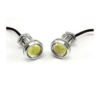 High Power Daytime Running Light 2 x LED DRL Daylight Head Lamp Car Eagle Eye