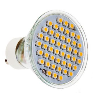 GU10 3W 48x3020SMD 200LM 3000K Warm White Light LED Spot Bulb (220 240V)