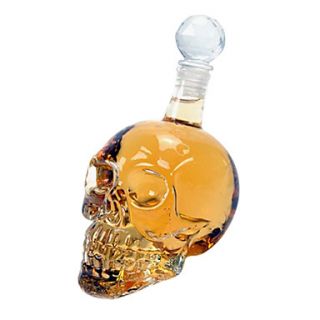 500ml Big Size Crystal Head Vodka Skull Bottle With Retail Package