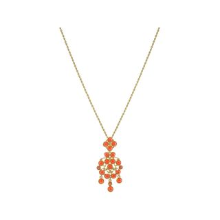 KJL by KENNETH JAY LANE Simulated Coral Pendant, Womens