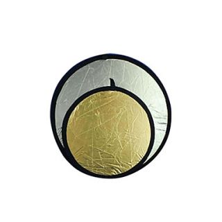 32 80cm Gold / Silver 2 in 1 Collapsible disc Reflector (CCA298)