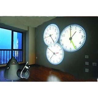 6.5H Color Changing LED Light Projector Wall Clock