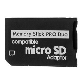 Hi speed microSD to MS Card Adapter
