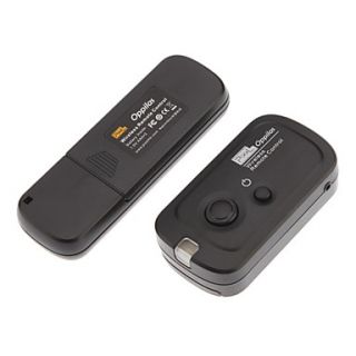 FSK 2.4GHz 16 Channel Wireless Shutter Release Remote Control for Canon 7D/5D/1D/50D (2xAAA/2xAAA)