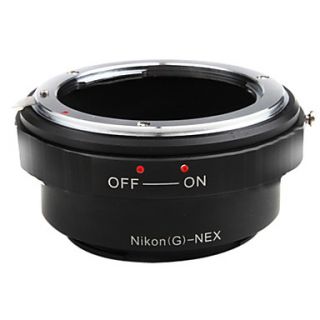 EMOLUX Nikon AF(G) Lens Mount to SONY NEX 7 NEX 5 NEX 3 NEX5 NEX3 NEX VG10 Adapter